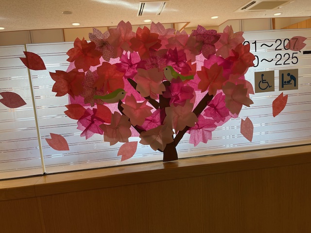 桜がまちどおしいですね