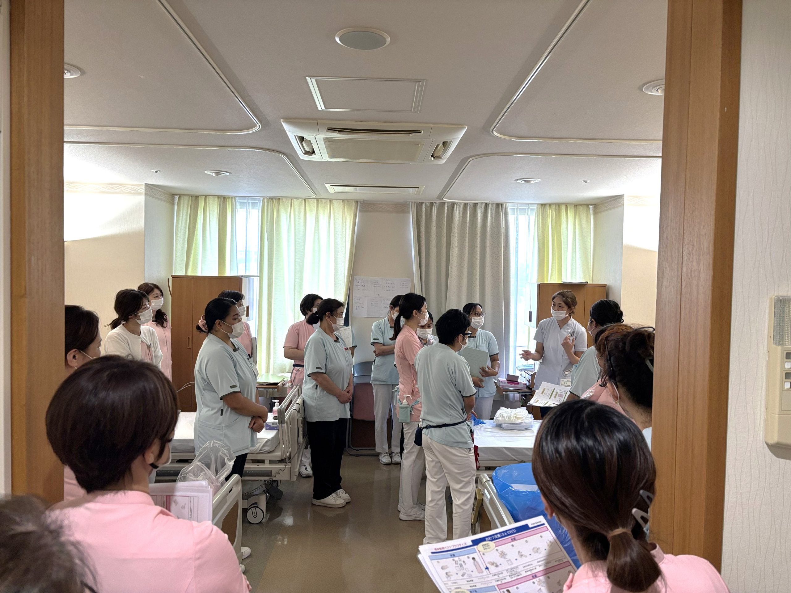 看護補助者研修の様子